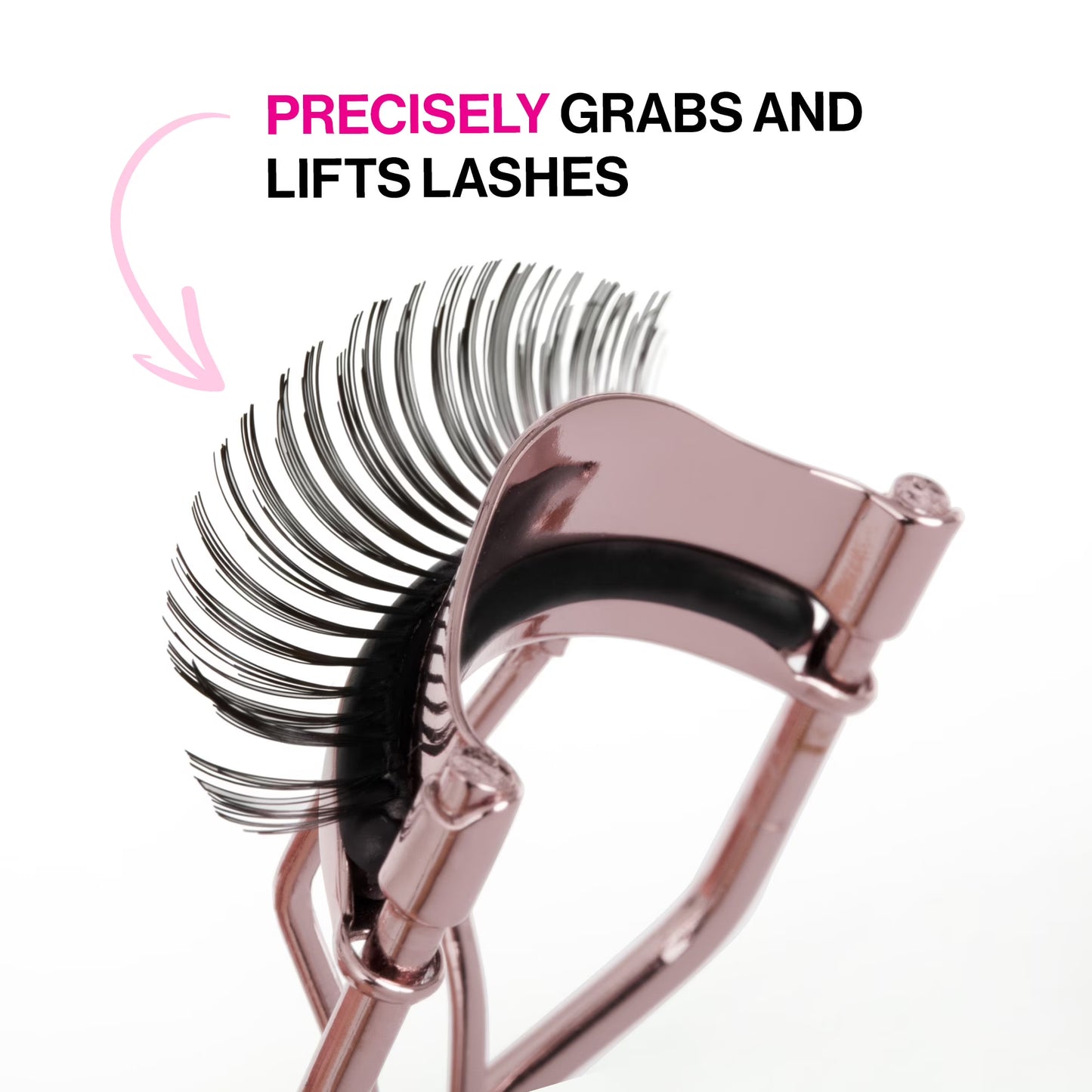 High on Lash No Pinching Eyelash Curler, Metal